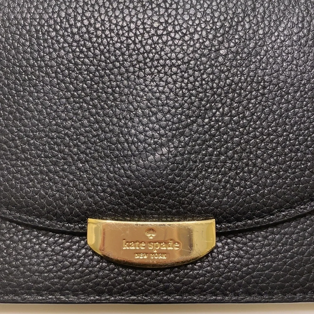 Kate Spade Black Crossbody Wallet Purse Bag